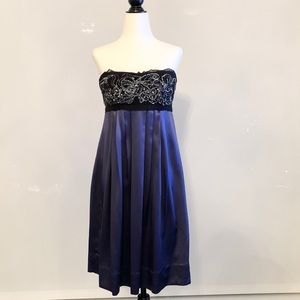 BCBG 100% silk cocktail dress